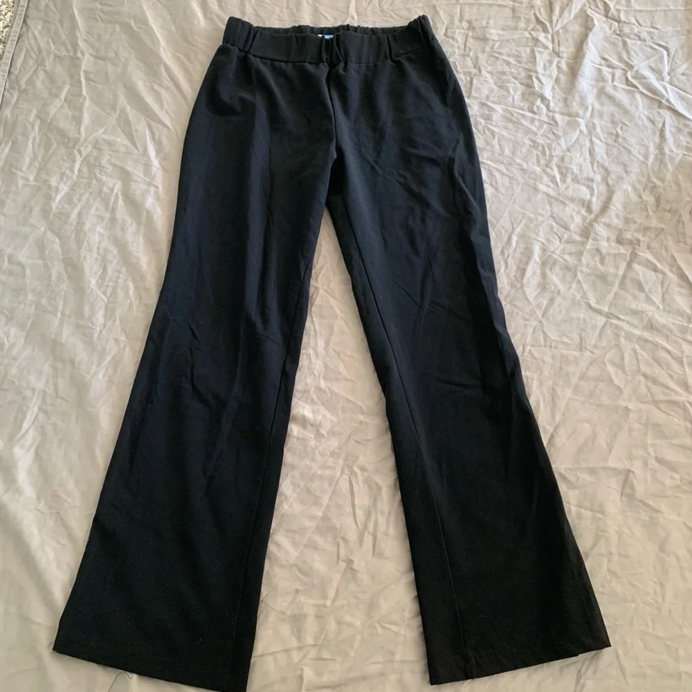 Planet Motherhood Black Stretch Pull on Dress Pants M-L‎